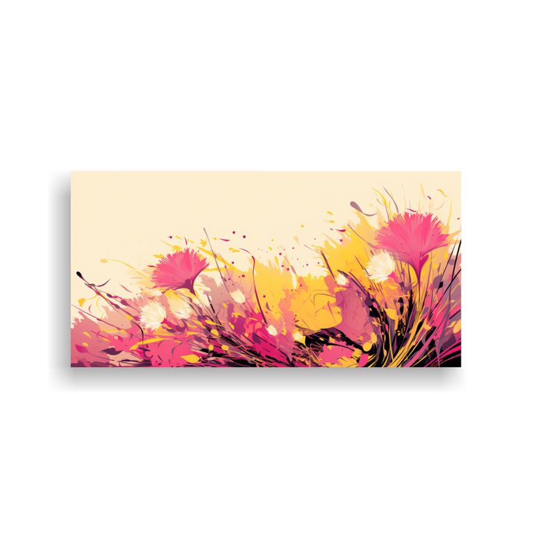 GENERICO - Pinturas Decorativas De Estilo Neonoir Con Granos 60x30 Cm
