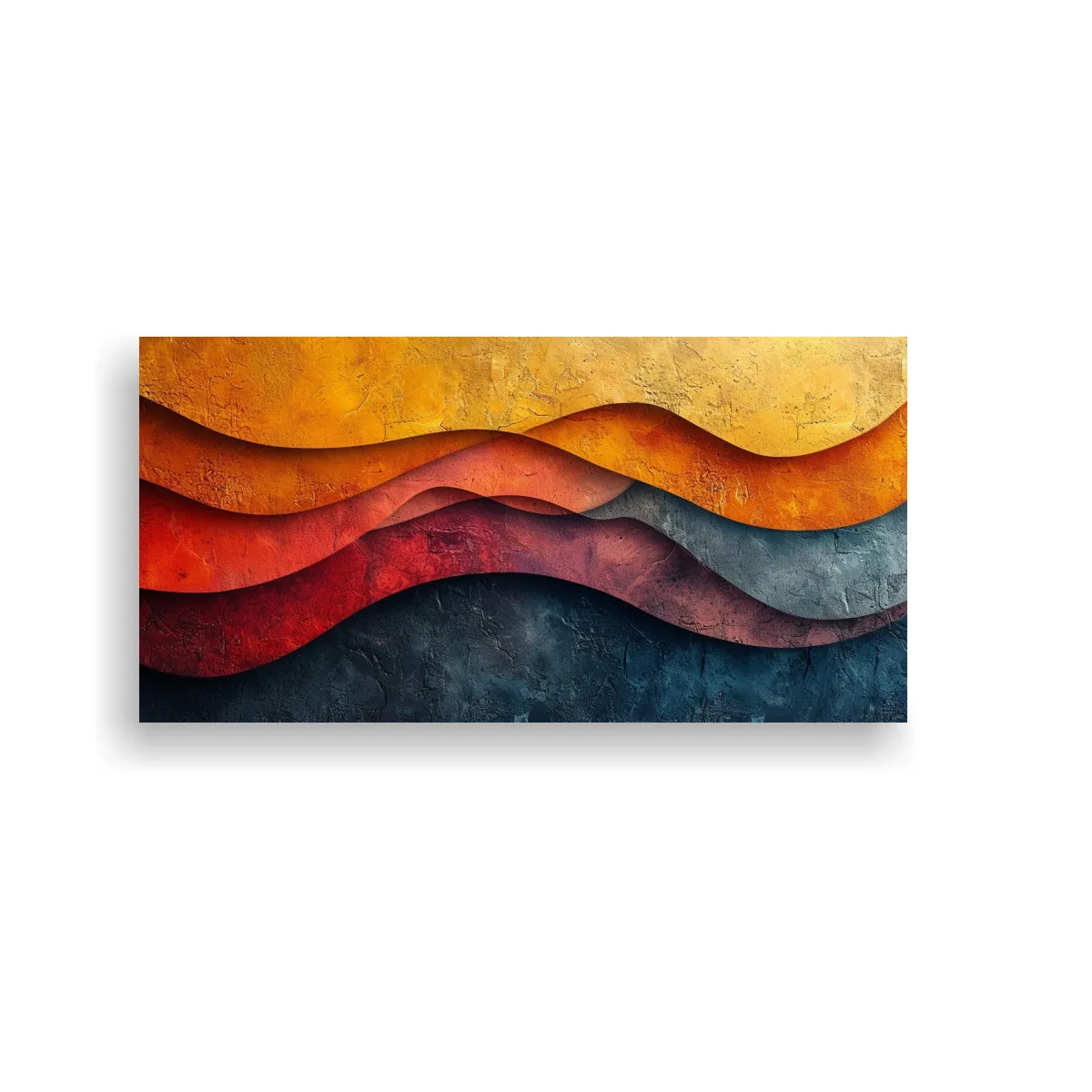 GENERICO - Pinturas Decorativas Con Simetría En Fondo 80x40 Cm