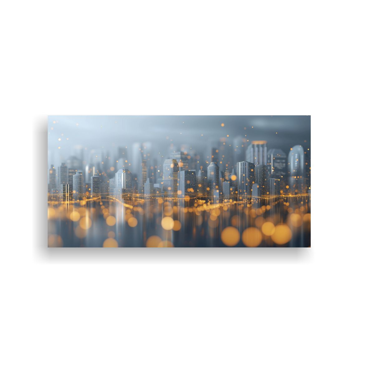 GENERICO - Pintura Urbana Tridimensional Dinámica Para 80x40 Cm