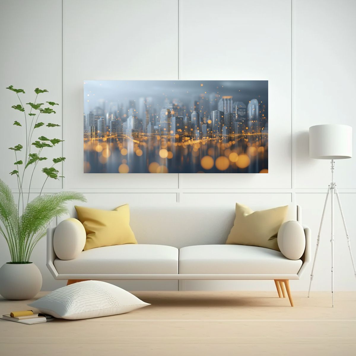 GENERICO - Pintura Urbana Tridimensional Dinámica Para 80x40 Cm