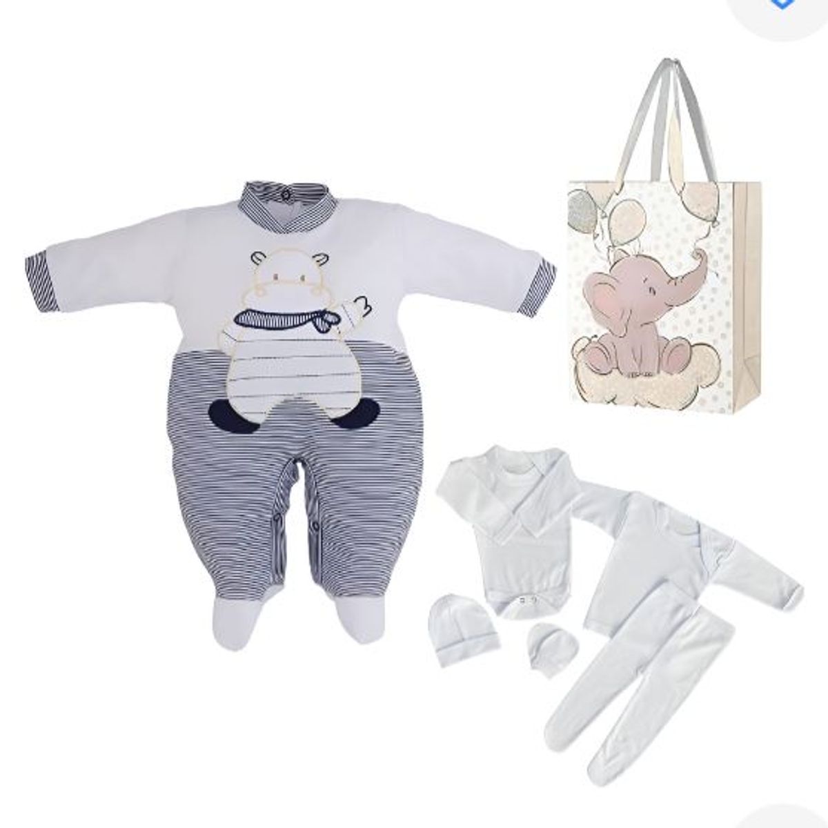 ENCANTO - Set Ajuar Bebe Completo con Enteritos 0-3m Envio gratis -ENCANTOchile