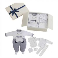 Set Ajuar+ Enterito Bebé 100% Algodón Chile Listo para Regalar- Envío Gratis.