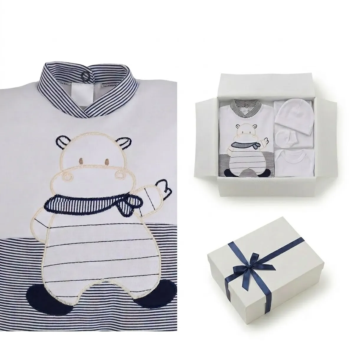 ENCANTO - Set Ajuar Bebé Completo 0-3m 100% Algodón Chile- Listo para Regalar- Envío Gratis.