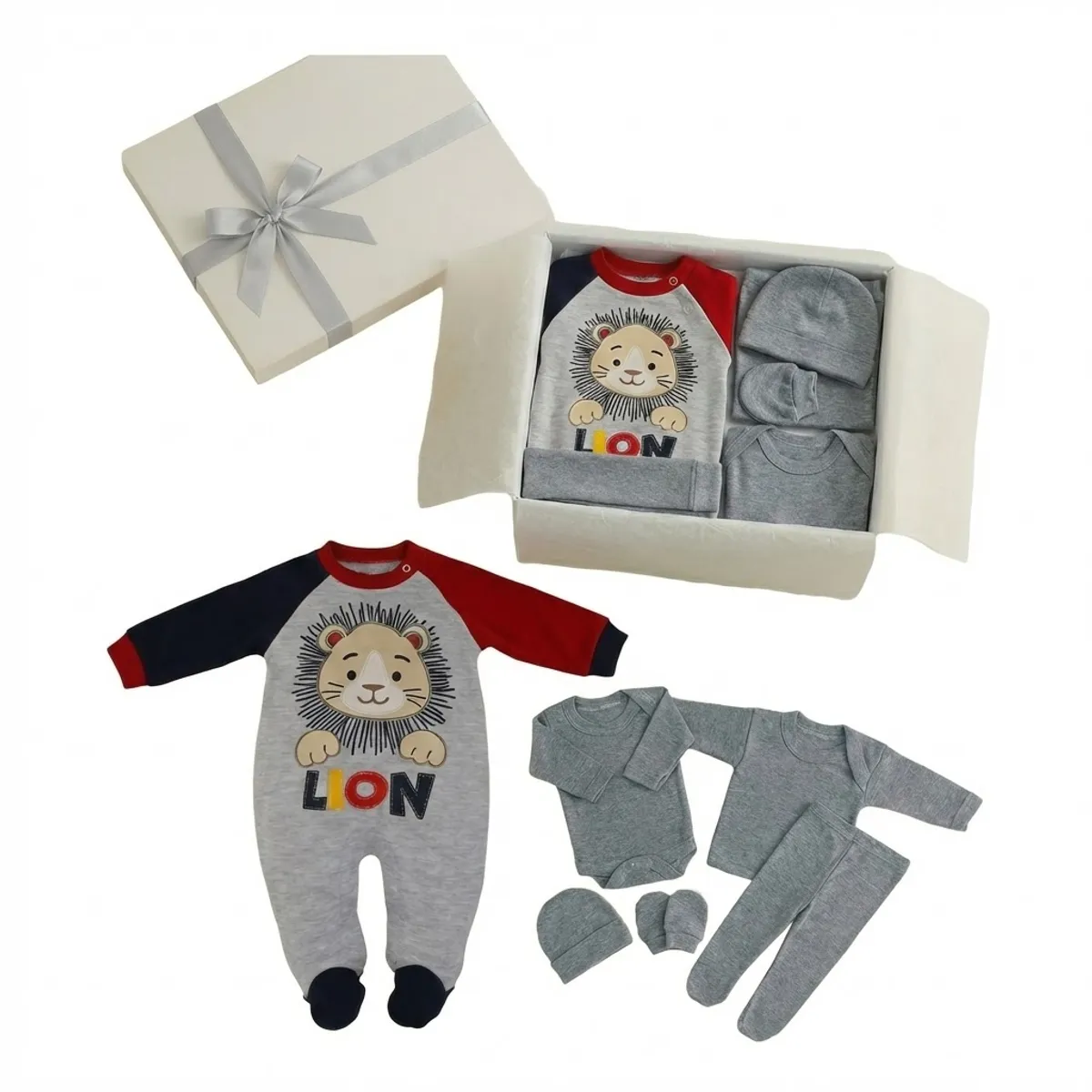 ENCANTO - Ajuar Bebé Con Enterito100% Algodón 0-3m Regalo Perfecto- Envío Gratis.