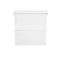 Cortinas Roller Doble Tela Blackout con Visillo y Cenefa