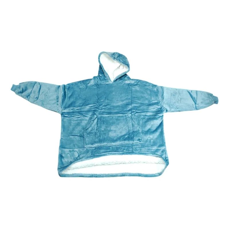 NO LOGO - Poleron Gigante Con Capucha Chiporro Manta Polar Frazada Niños