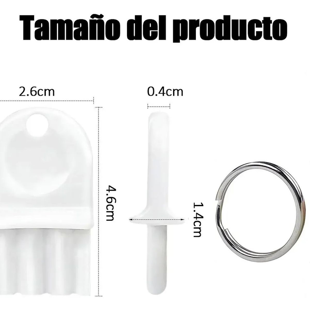 KUANGYE - 10 Llave Dispensadora De Toallas De Papel, Con 10 Llaveros