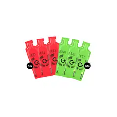 QNT - Pack x25 Sachet Geles Energeticos 55ml Mix de Sabores