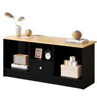 Rack TV cajon 90x30x40cm Chic Home - Blanco