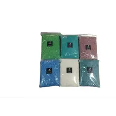 GENERICO - Cuarzo Tamaño Granulado. 6 Colores. 500 GR c/u, Pack N°3