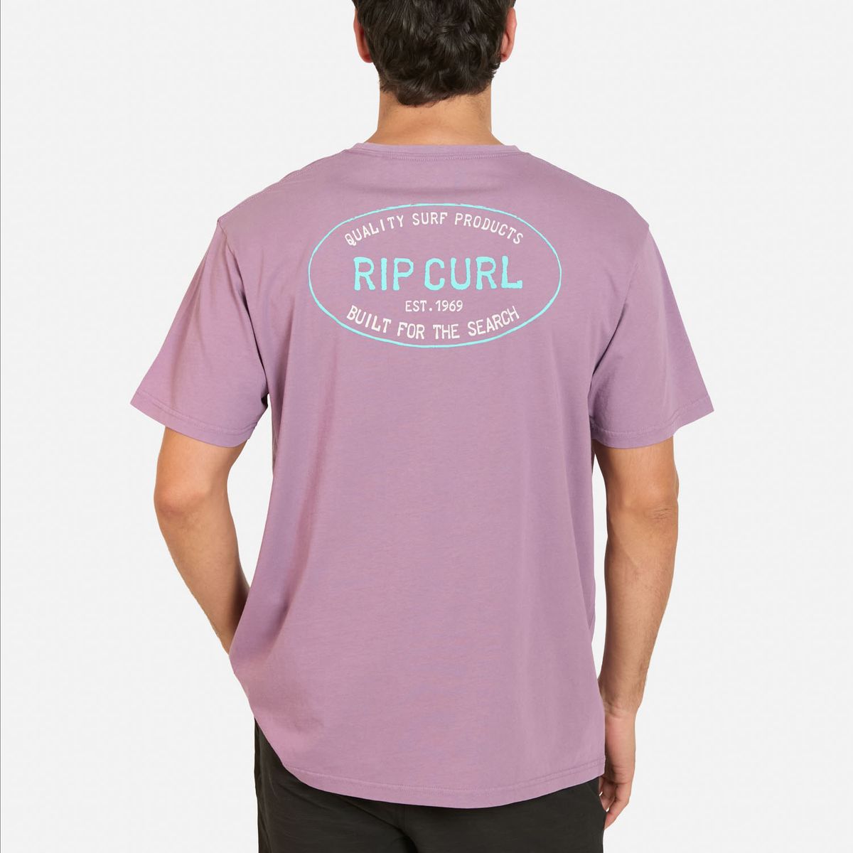 RIP CURL - Polera MC Windwalk Burdeo Hombre Rip Curl - Burdeos