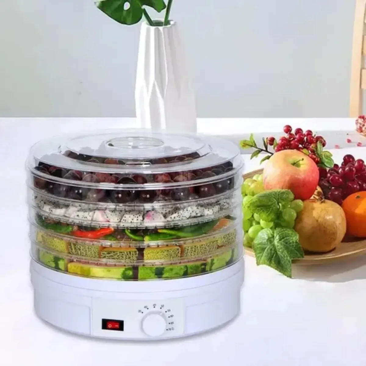 CRUSEC - Deshidratador De Alimentos Frutas Verduras 220V Electrico
