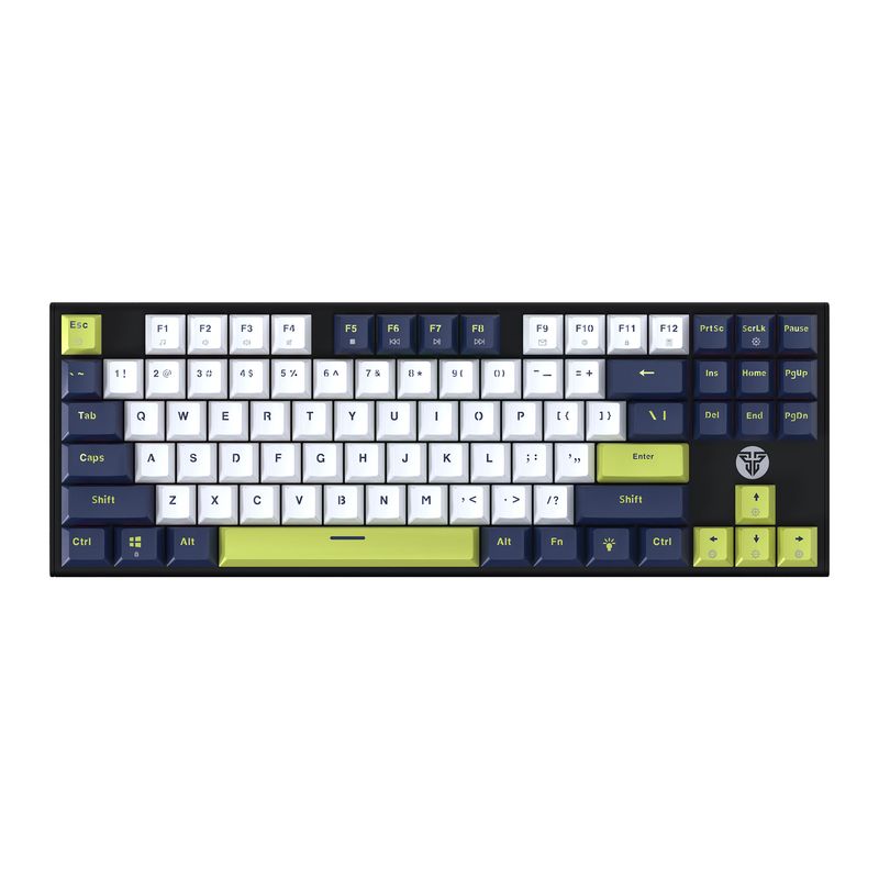 FANTECH - Teclado Fantech MK877s ATOM87s MORI White (Switch Blue)