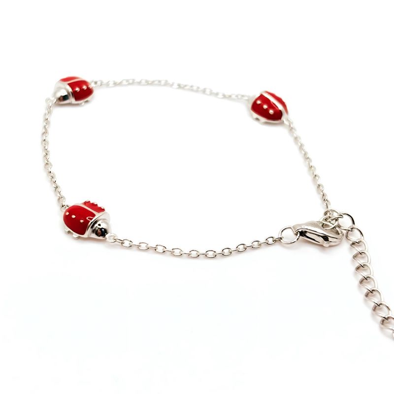 TIANA JOYAS - Pulsera con Chinitas de Plata 925
