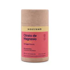 BIOSTREAM - Citrato De Magnesio Vitamina D & Vitamina B6 Vegano 90 Cápsulas