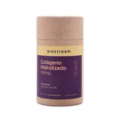 BIOSTREAM - Colágeno Hidrolizado 500mg 120 Cápsulas