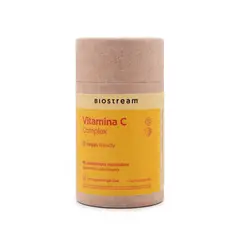 BIOSTREAM - Vitamina C + Zinc Vegano 120 Cápsulas