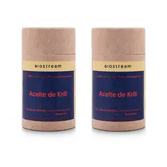 BIOSTREAM - Pack X 2 Aceite De Krill 120 Cápsulas