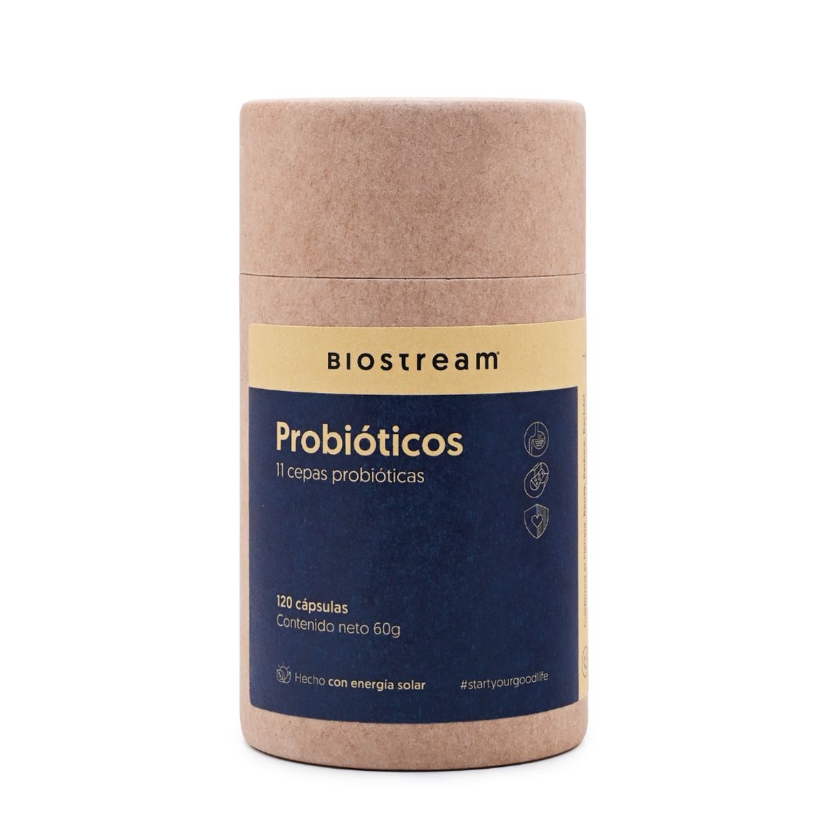 BIOSTREAM - Pack X 3 Probióticos 11 Cepas 6 Billones UFC 120 Cápsulas Biostream
