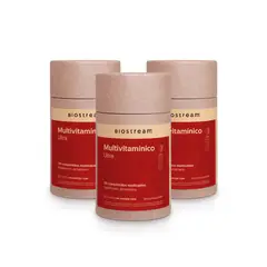 BIOSTREAM - Pack X 3 Multivitamínico Ultra 120 Cápsulas