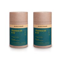 Pack X 2 Vitamina D3 & K2 120 Cápsulas Vegano + Energia