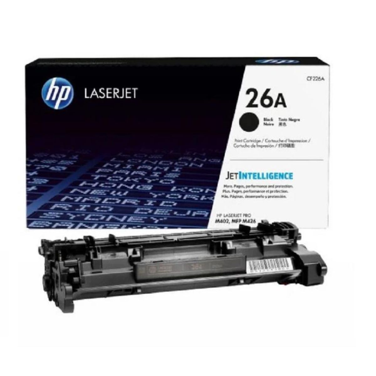 HP - Hp Laserjet Cf226A Toner 26A Color Negro