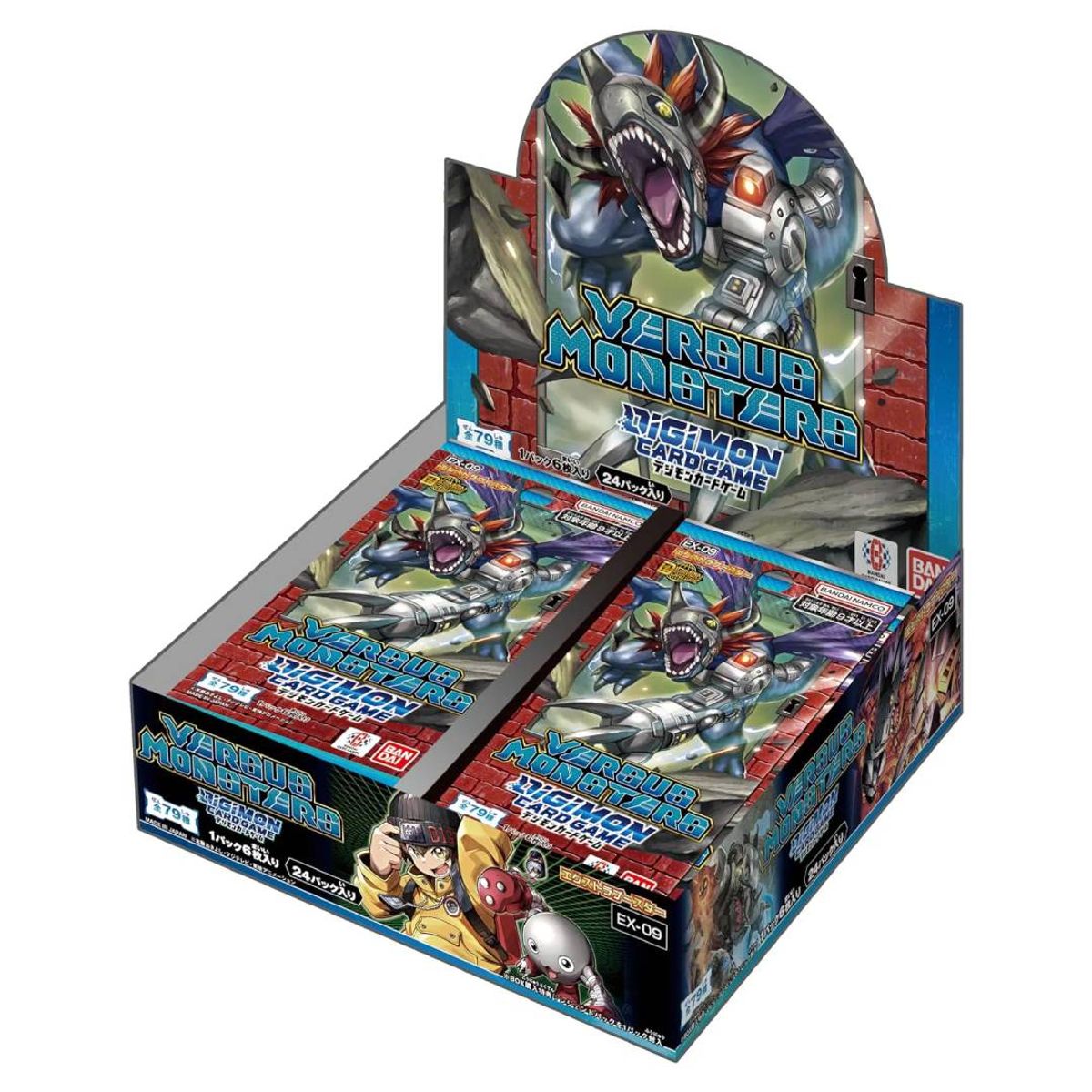BANDAI - Digimon Card Game: EX09 Versus Monsters Booster Display