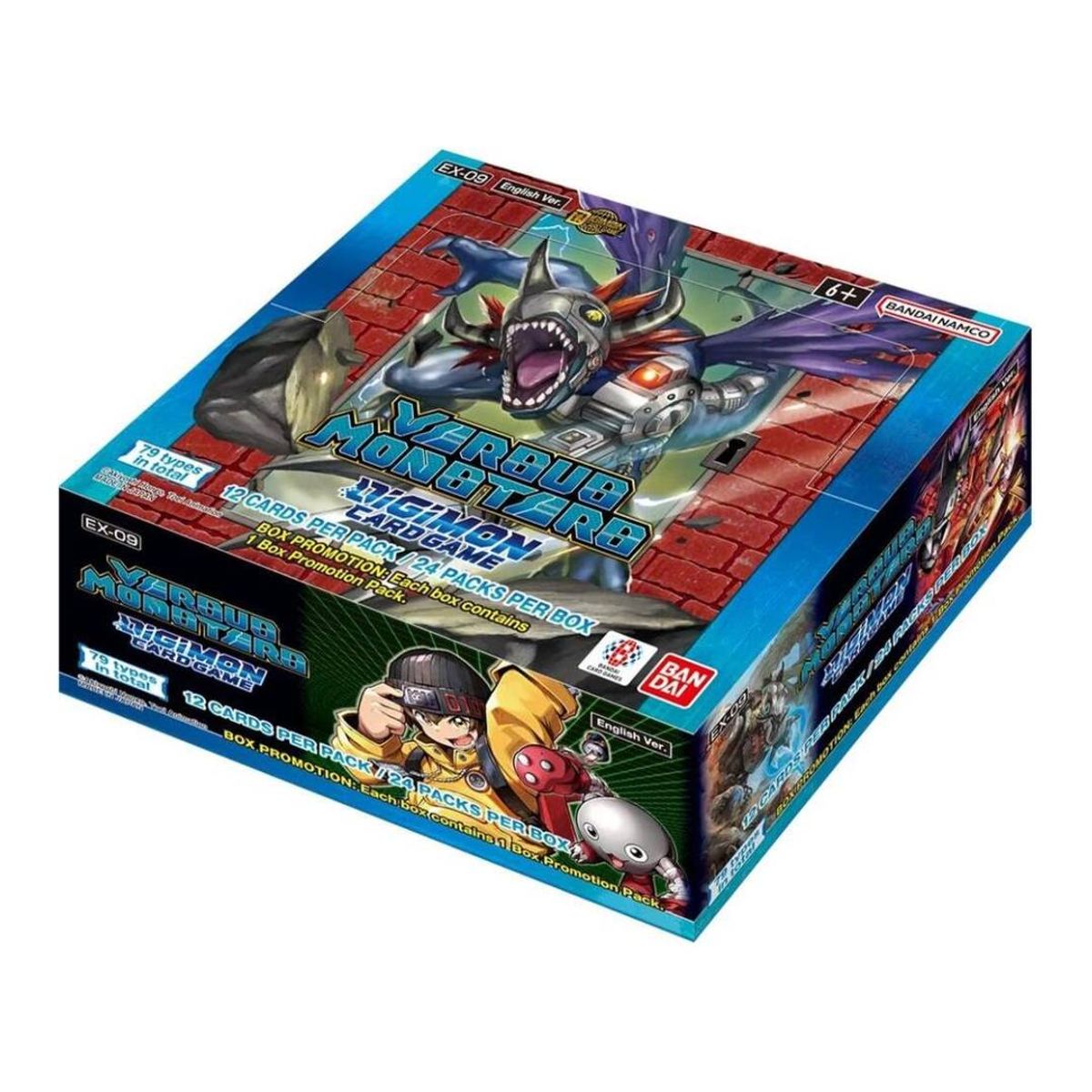 BANDAI - Digimon Card Game: EX09 Versus Monsters Booster Display