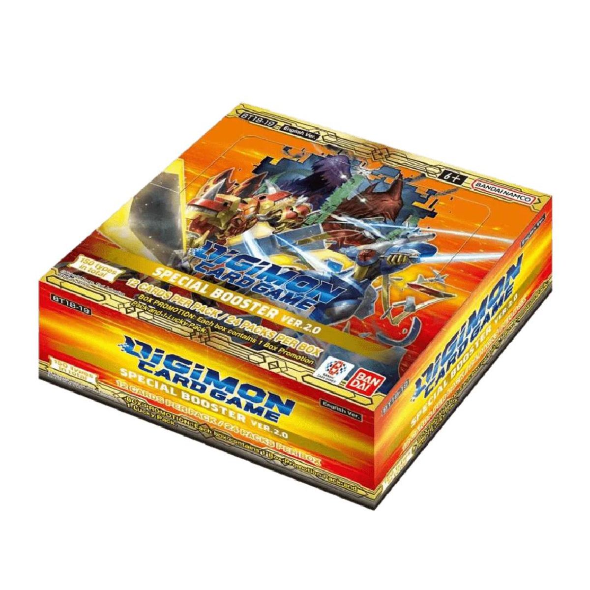 BANDAI - Digimon TCG: Special Booster Display Ver 2.0 (BT18-19)