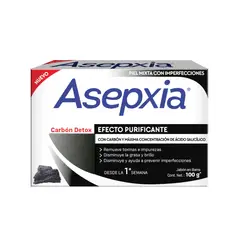 ASEPXIA - JABÓN CARBÓN 100 GR