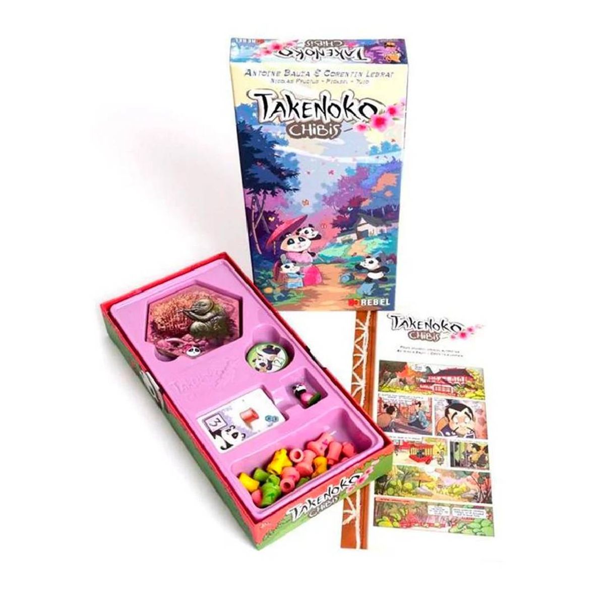FRACTAL - Juego de Mesa: Takenoko Chibis (Expansión) - Fractal Juegos