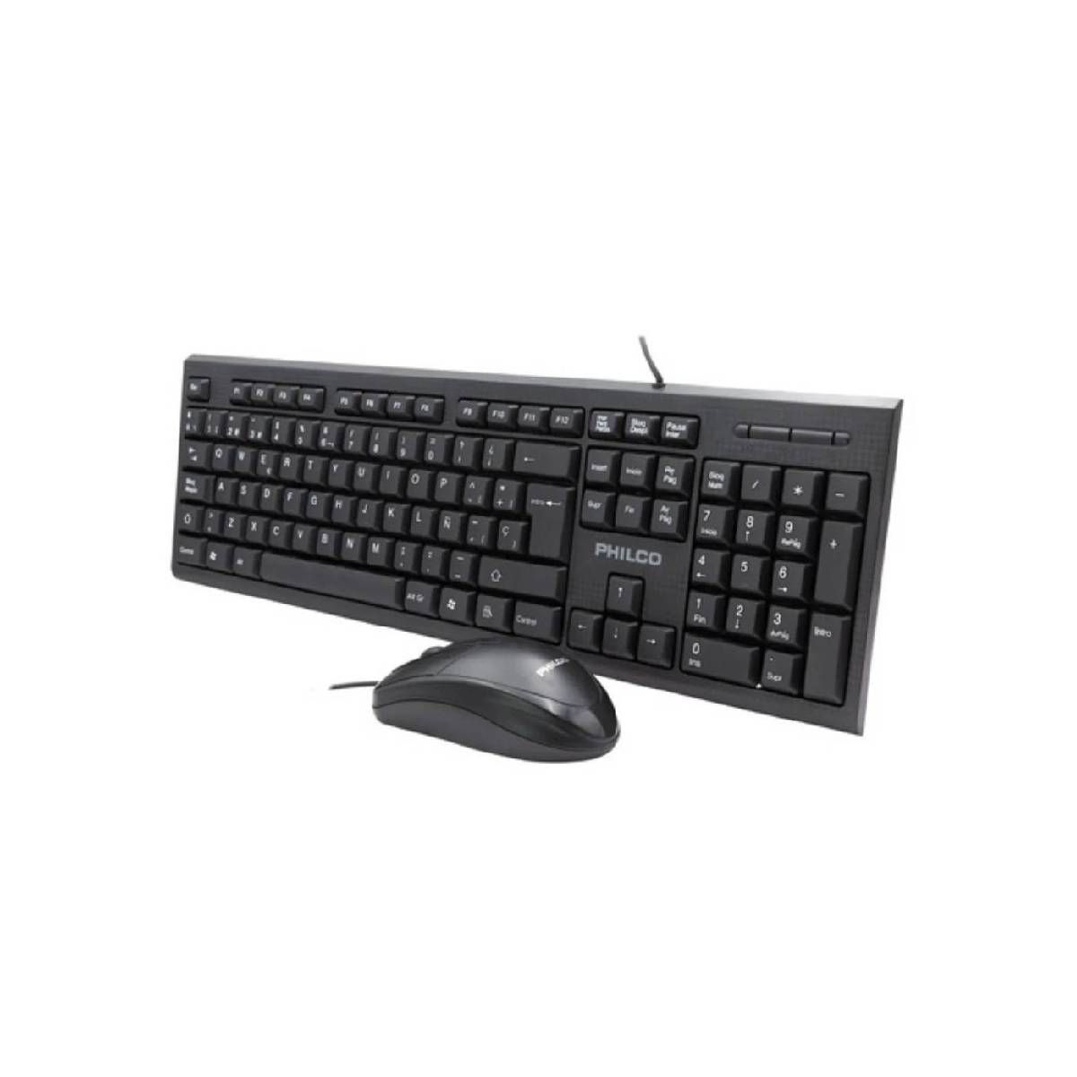 PHILCO - KIT COMBO Teclado y Mouse Philco K4500