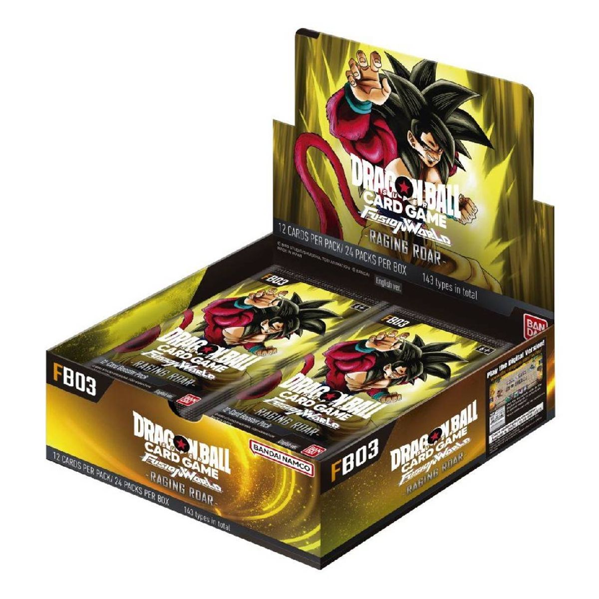 BANDAI - Dragon Ball Super Fusion World: FB03 Booster Box