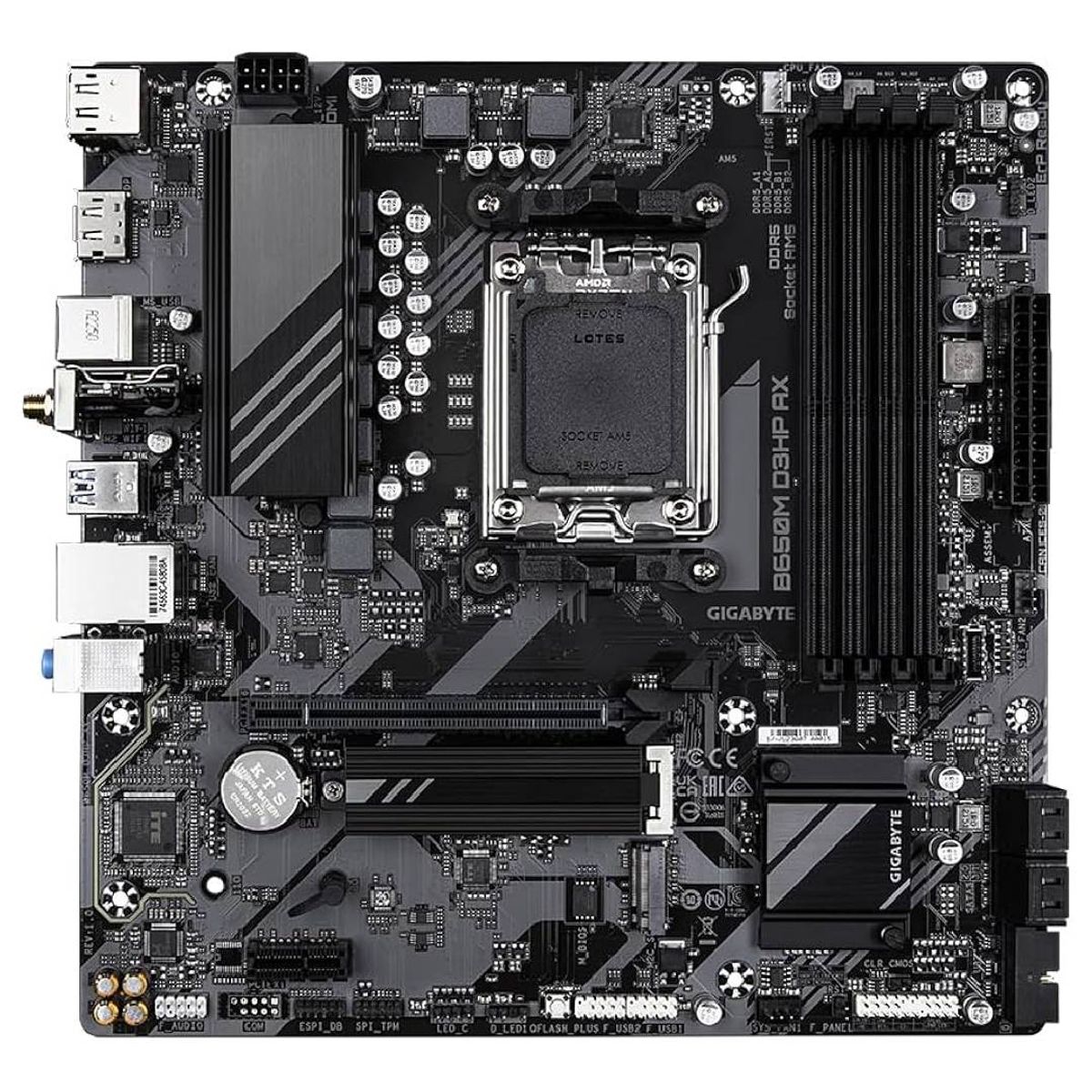 GIGABYTE - Placa Madre Gigabyte B650M D3HP AX, AM5, DDR5
