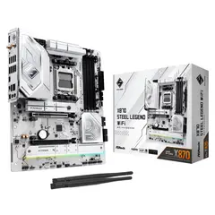 ASROCK - Placa Madre X870 STEEL LEGEND WIFI AM5 AMD