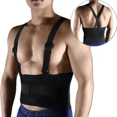 GENERICO - Lumbar Trabajo Peso Faja Lumbar Hombre Faja Seguridad Faja