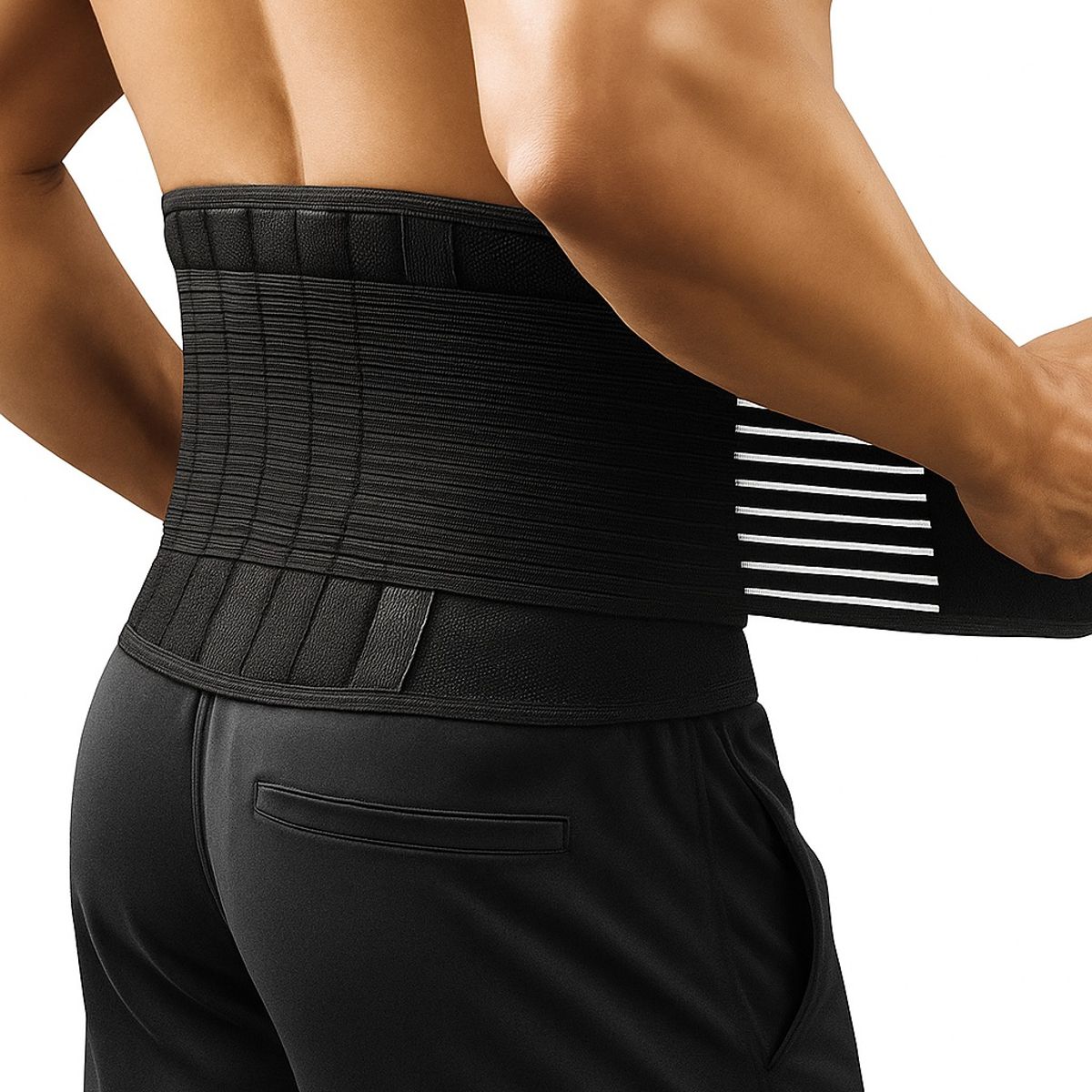 GENERICO - Faja Cinturilla Soporte Lumbar Faja Compresora Ortopedica