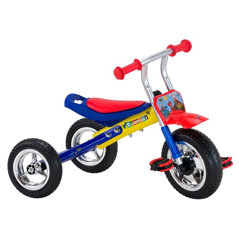 BIANCHI - Bianchi Triciclo Kid Rider Niño Amarillo  Azul  Rojo