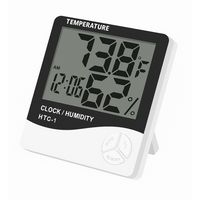 Termometro Ambiental Higrómetro Medidor De Humedad Digital