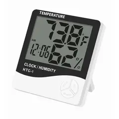 GENERICO - Termometro Ambiental Higrómetro Medidor De Humedad Digital