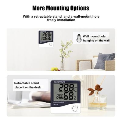 Imagen 2 del producto Termometro Ambiental Higrómetro Medidor De Humedad Digital