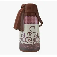 DAY - Termo Sifon 3 Litros Vidrio Agua Caliente 12h Frío 24h Acero Marron