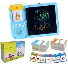 GENERICO - Computador Tablero Didactico Niños Español Ingles 255 Tarj