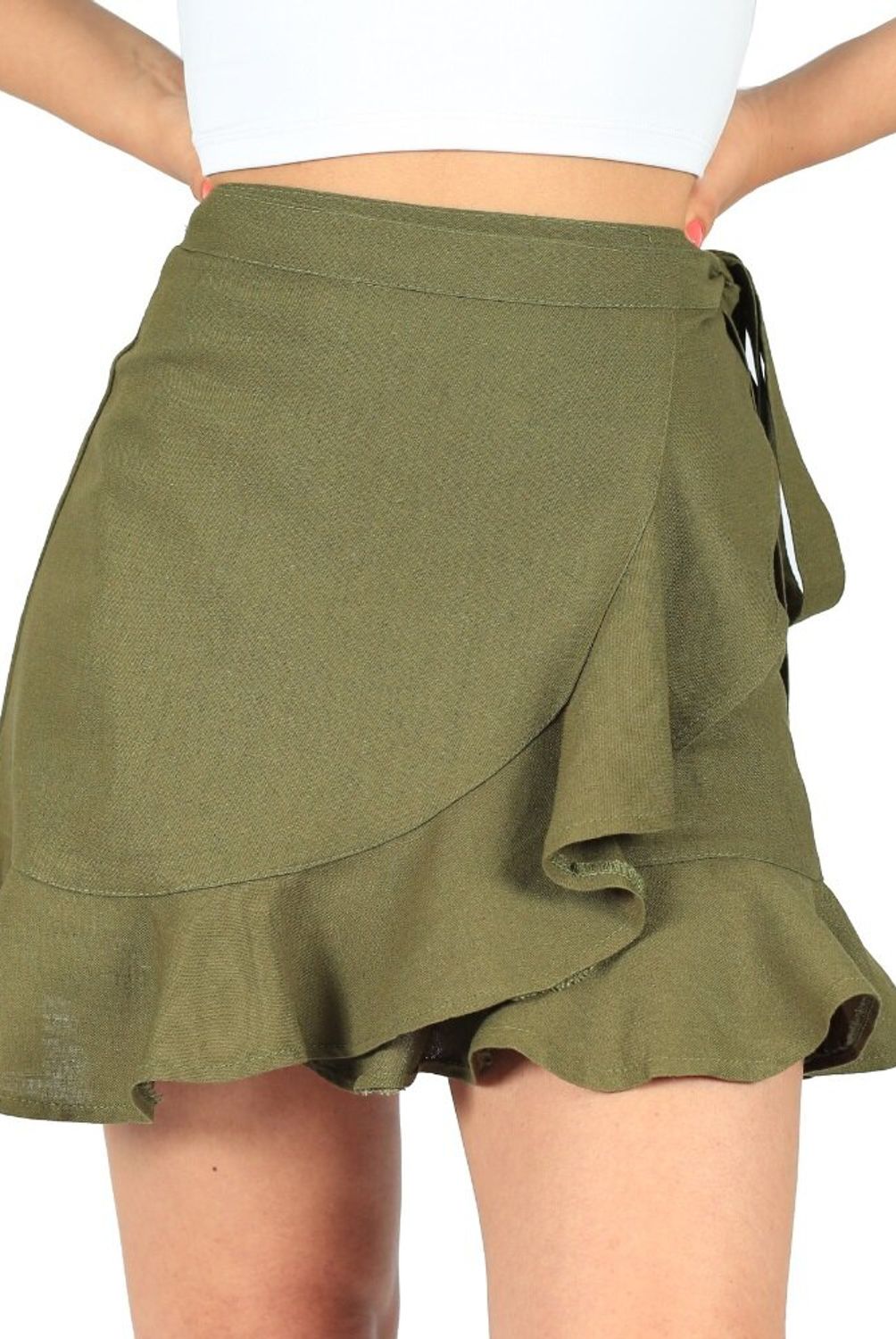BY BEACH - Falda Midi Mujer