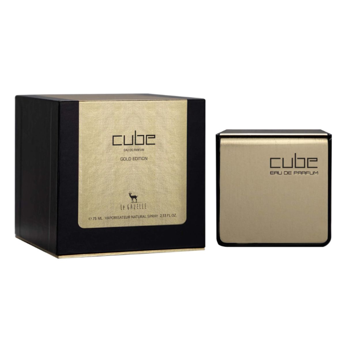 LA GAZELLE - Le Gazelle Cube Gold Eau De Parfum 75 ml Hombre