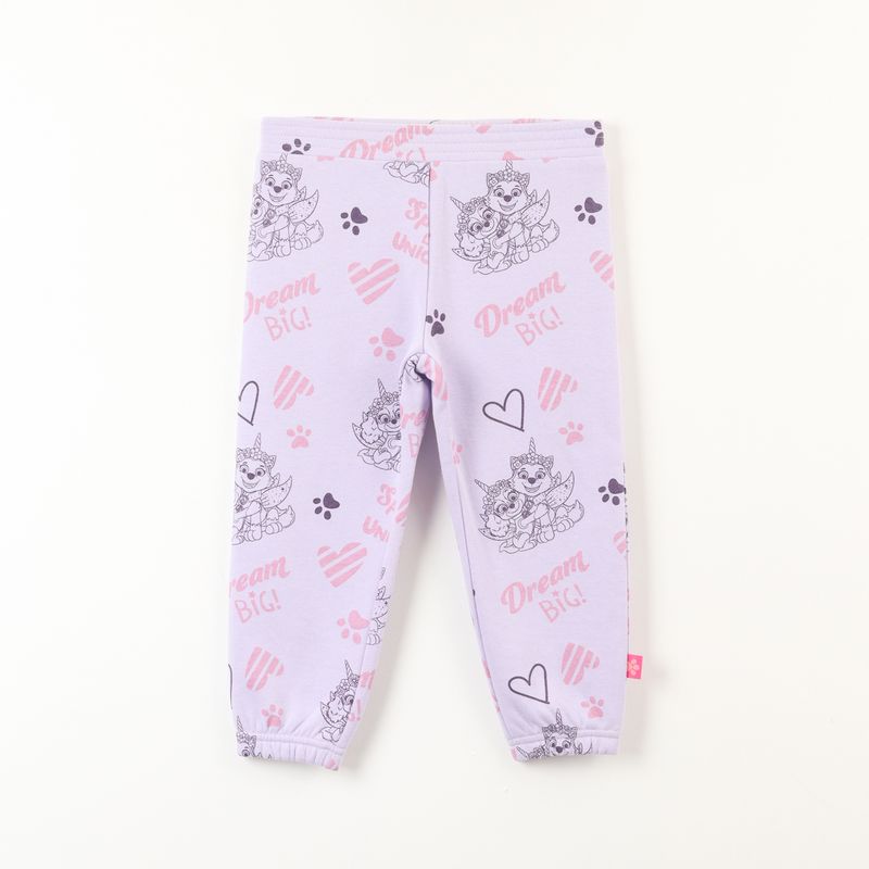 PAW PATROL - Pantalon De Buzo Niña Skye Y Everest Spark Morado Paw Patrol
