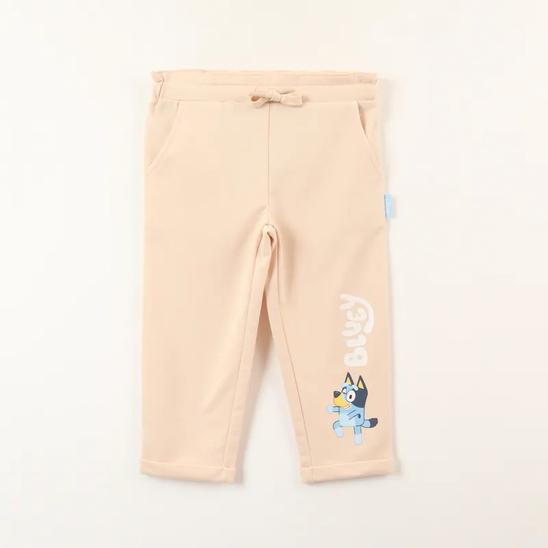 BLUEY - Pantalon De Buzo Niña Dance Beige Bluey