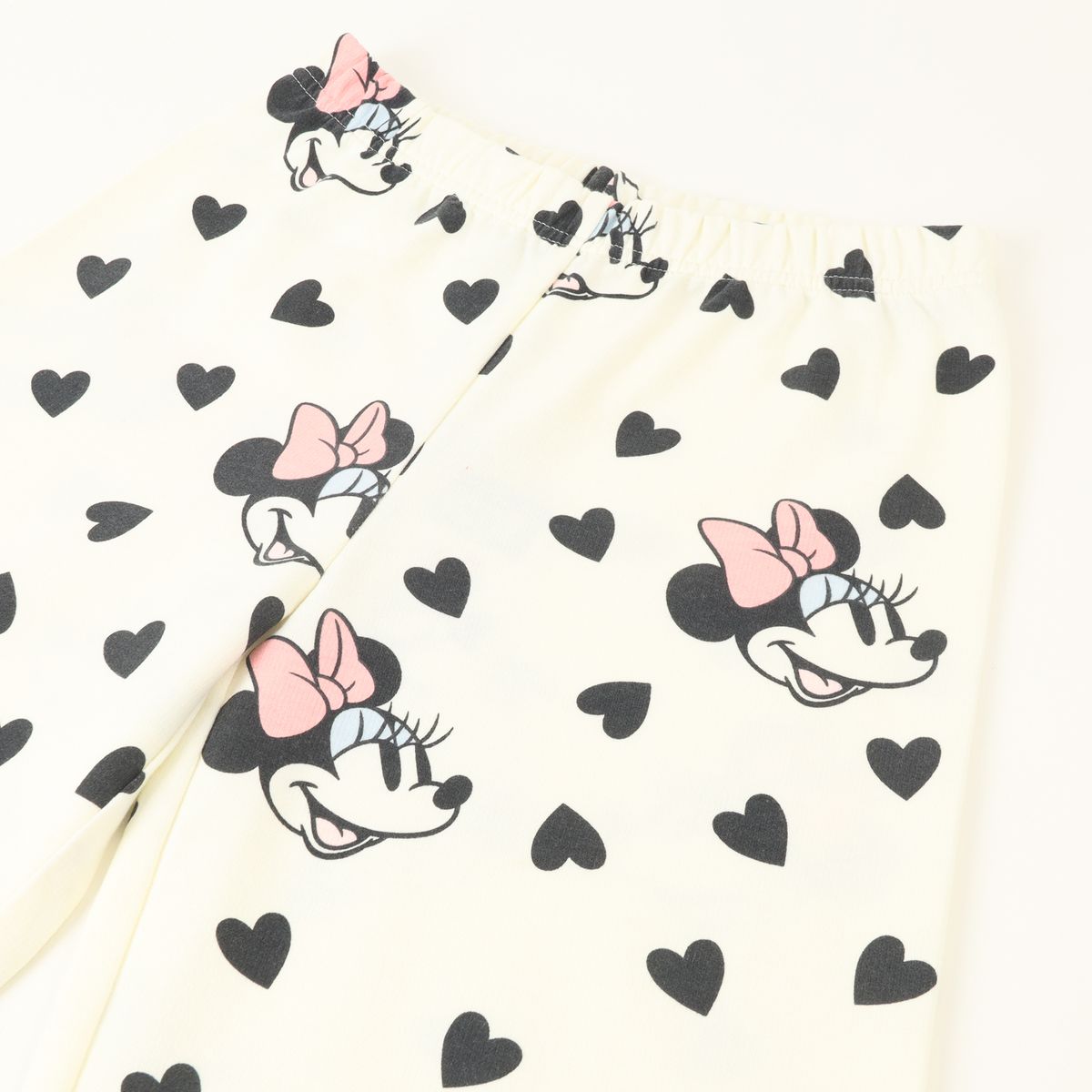 DISNEY - Pantalon Palazzo De Buzo Niña Minnie Love Beige Disney