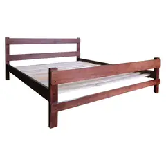 LAS ARAUCARIAS - Cama Marquesa Molco Chocolate 1.5 Plazas Madera