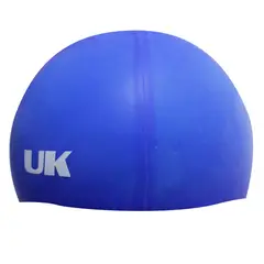 UK TIME - GORRO NATACION SILICONA AZUL UKTIME